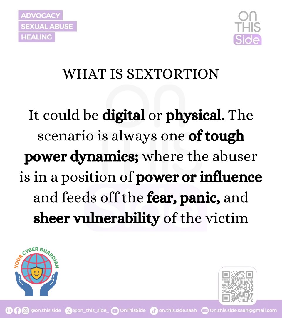 on_this_side_'s tweet photo. Understanding some mediums/ways a person could experience digital violence 

We’re partnering with @UrCyberGuardian so you can stay safe online.

#16daysofactivism #16days #16daysofactivismagainstgenderbasedviolence #sgbv #gbv #enddiscrimination #enddigitalviolence #onthisside https://t.co/wCMMOWoHVP