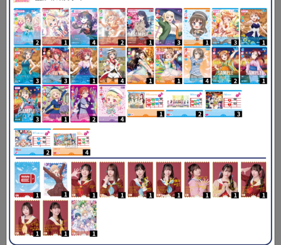 中部エリアで使用したデッキです。 9瑠璃17さやか2花帆の採用理由は三