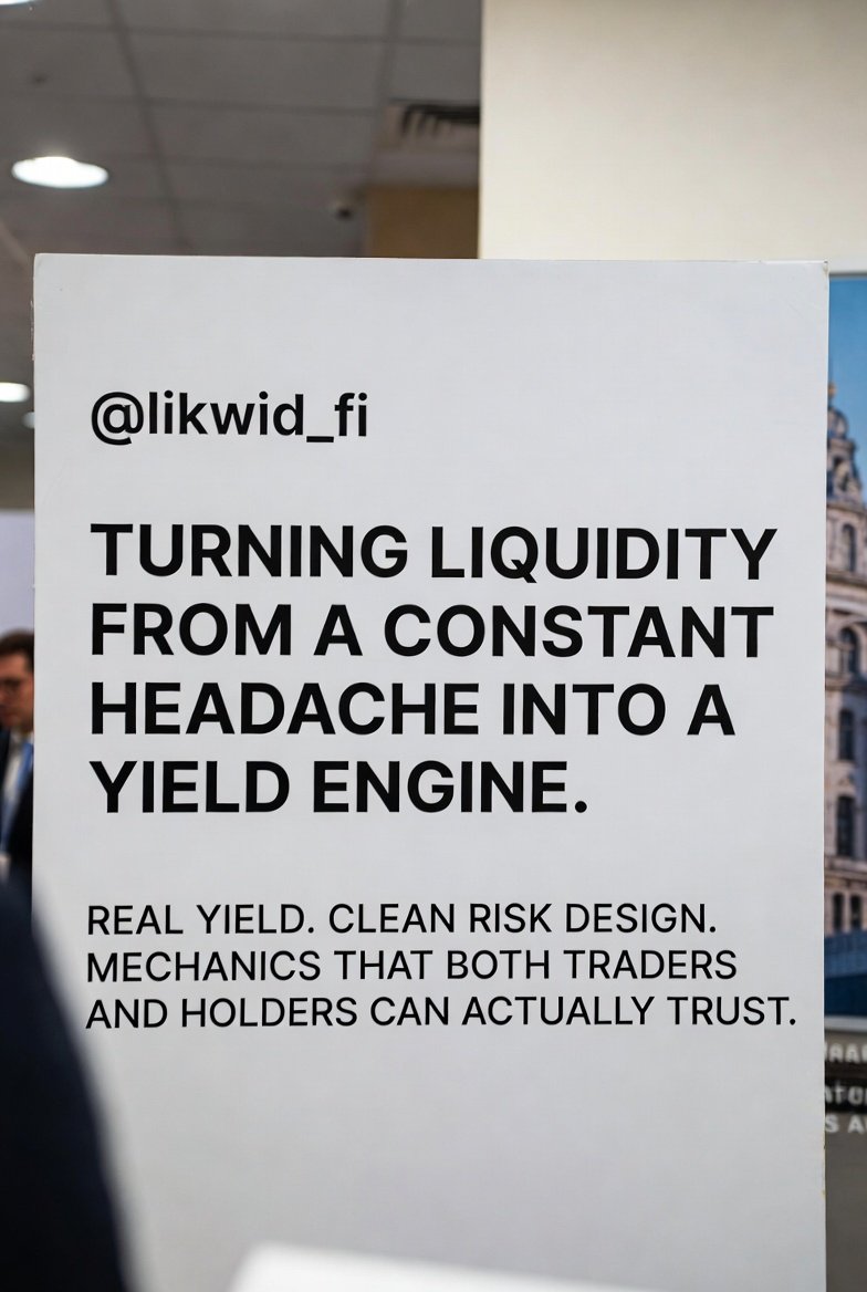 Amir_9178's tweet image. @likwid_fi is turning liquidity from a constant headache into a yield engine.
Real yield, clean risk design, and mechanics that both traders and holders can actually trust.
Simple, sharp, effective.
