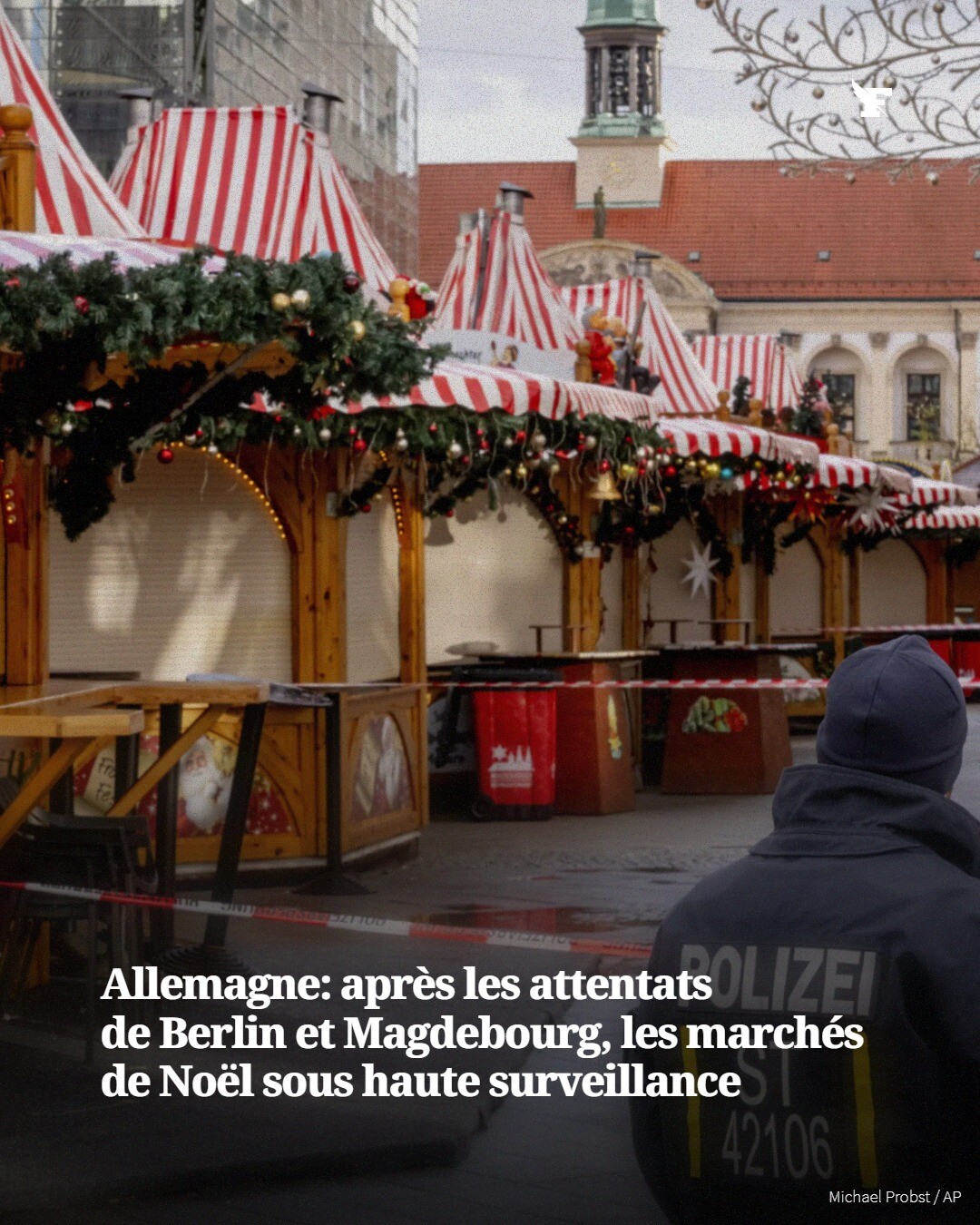 Sapin géant, stands en bois, illuminations et effluves de vin chaud... Mais également barrières, plots anti-intrusion et policiers lourdement armés. La sécurité de ces festivités est au cœur des préoccupations des citoyens, organisateurs et autorités.→