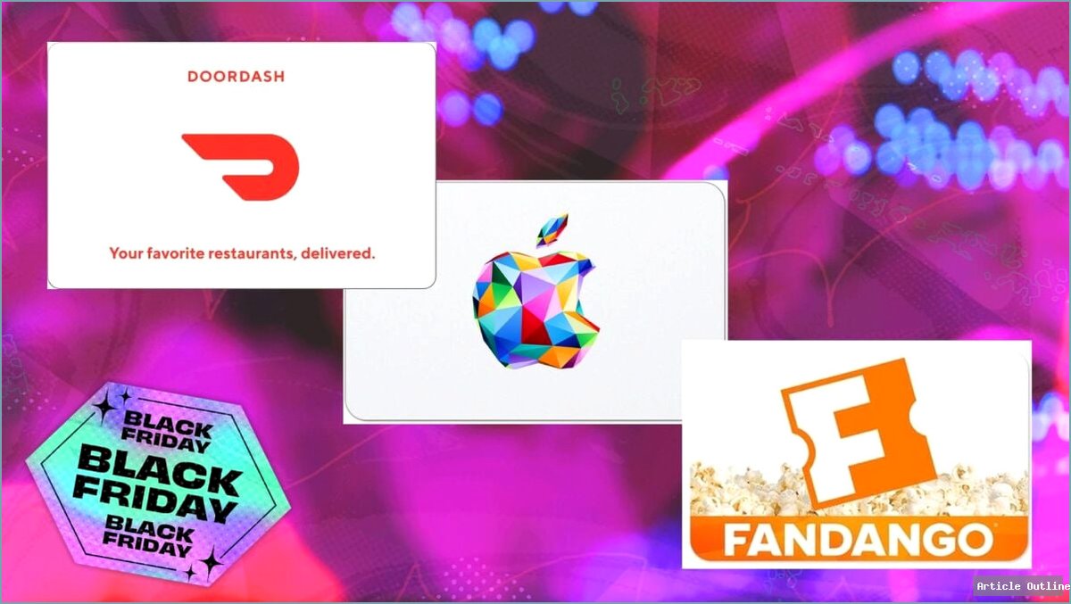 articleoutline's tweet image. Unlock the hidden power of Black Friday gift card deals! 💳💡 Find out how to double-dip, stack savings, and turn bonuses into real value this holiday season. #BlackFriday #GiftCards #SmartShopping #RetailHacks

articleoutline.com/beyond-discoun…