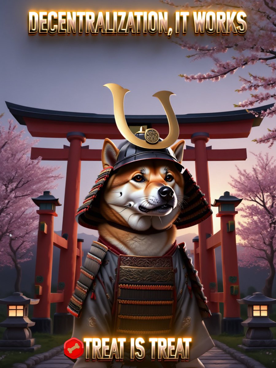 “Decentralization, it works.” Ryoshi 
No kings. No masters. Just code, community, and cosmos. The universe runs decentralized… and so do we.
#TreatArmy #RyoshiVision #DeFi