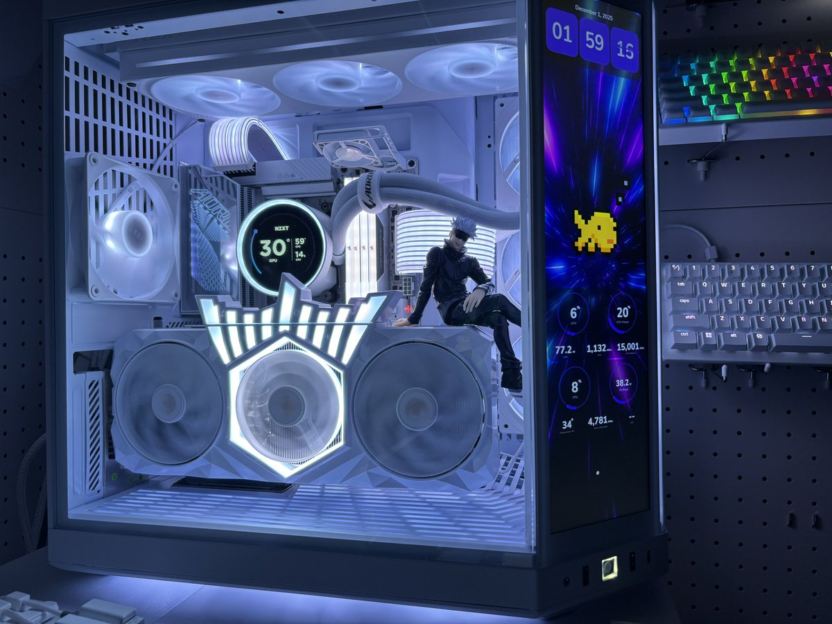 おはようございます 半年ぐらい掛けてこつこつ自作したPCが9割ぐらい