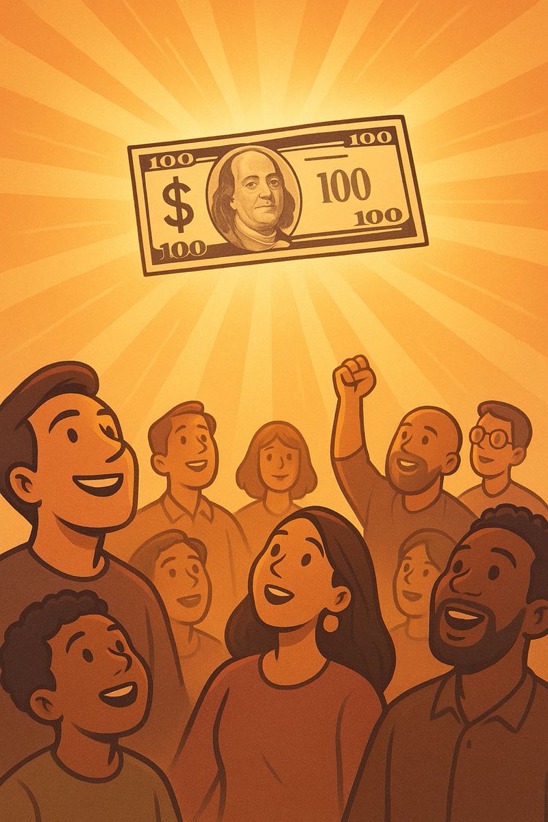 SmartMetaX's tweet image. If $100 crypto was airdropped to every human globally, what is the single, instant world change?