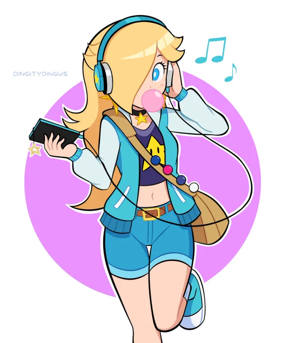 Rosalina design by @/thebourgyman #rosalina #nintendo #fanart