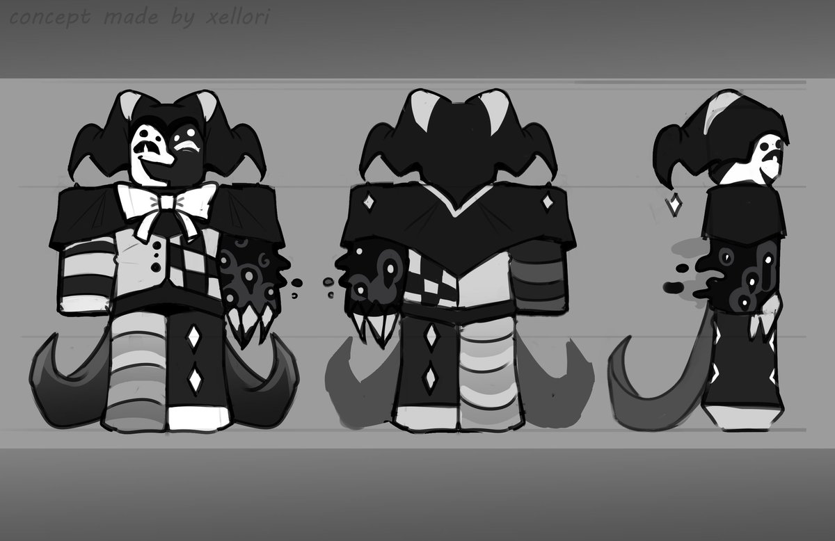 xellori's tweet photo. #COMPANYPROTOCOL #ROBLOX
My concept for a killer! I'm working on a lot more https://t.co/JrFMnNN6L6