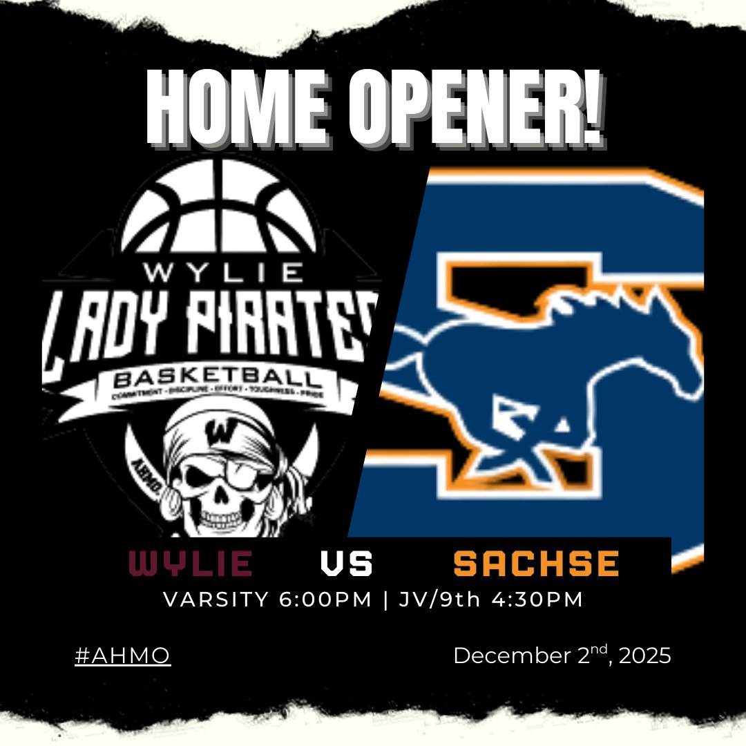 wyliegirlsbball's tweet photo. 𝙷𝙾𝙼𝙴 𝙾𝙿𝙴𝙽𝙴𝚁. 𝙳𝙸𝚂𝚃𝚁𝙸𝙲𝚃 𝙶𝙰𝙼𝙴. 𝙱𝙴 𝚃𝙷𝙴𝚁𝙴. 🏀

#AHMO 🏴‍☠️ https://t.co/4shuHdtKrs