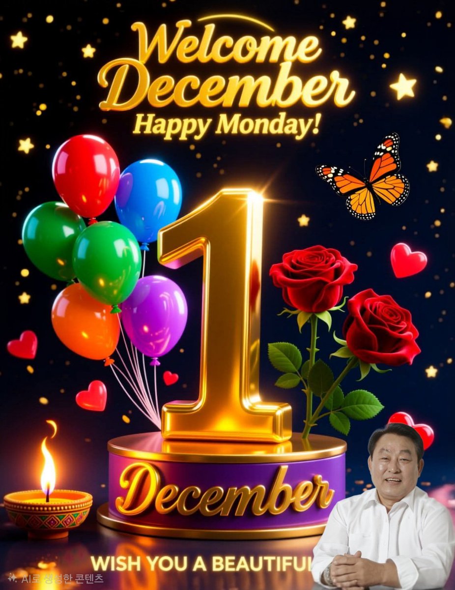 오늘은 올 한 해의 마지막 달이 시작되는 첫째 날입니다. 이번 달에는 미처 마무리하지 못한 일들을 차근차근 정리하시어 뜻깊은 연말이 되시길 바랍니다.