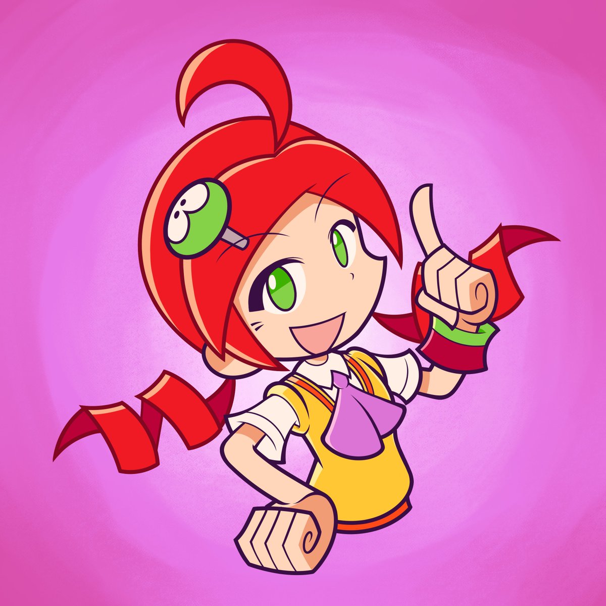 OKAY NVM THIS ONE'S BETTER.
I toned down the orange overlay and made the green more vivid ~!!!