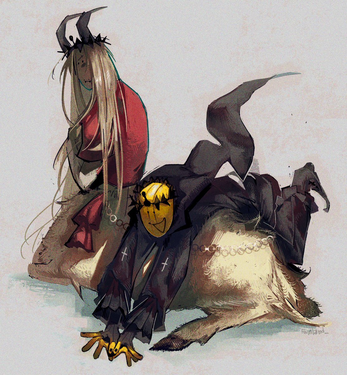 feinland_'s tweet image. #dignity #zuka #robloxart