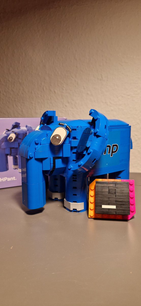 FalkoHilbert's tweet image. I&apos;m thrilled with my new super cool Lego-elePHPant, which I won at the #SymfonyCon.
Thanks to @phpstorm from @jetbrains