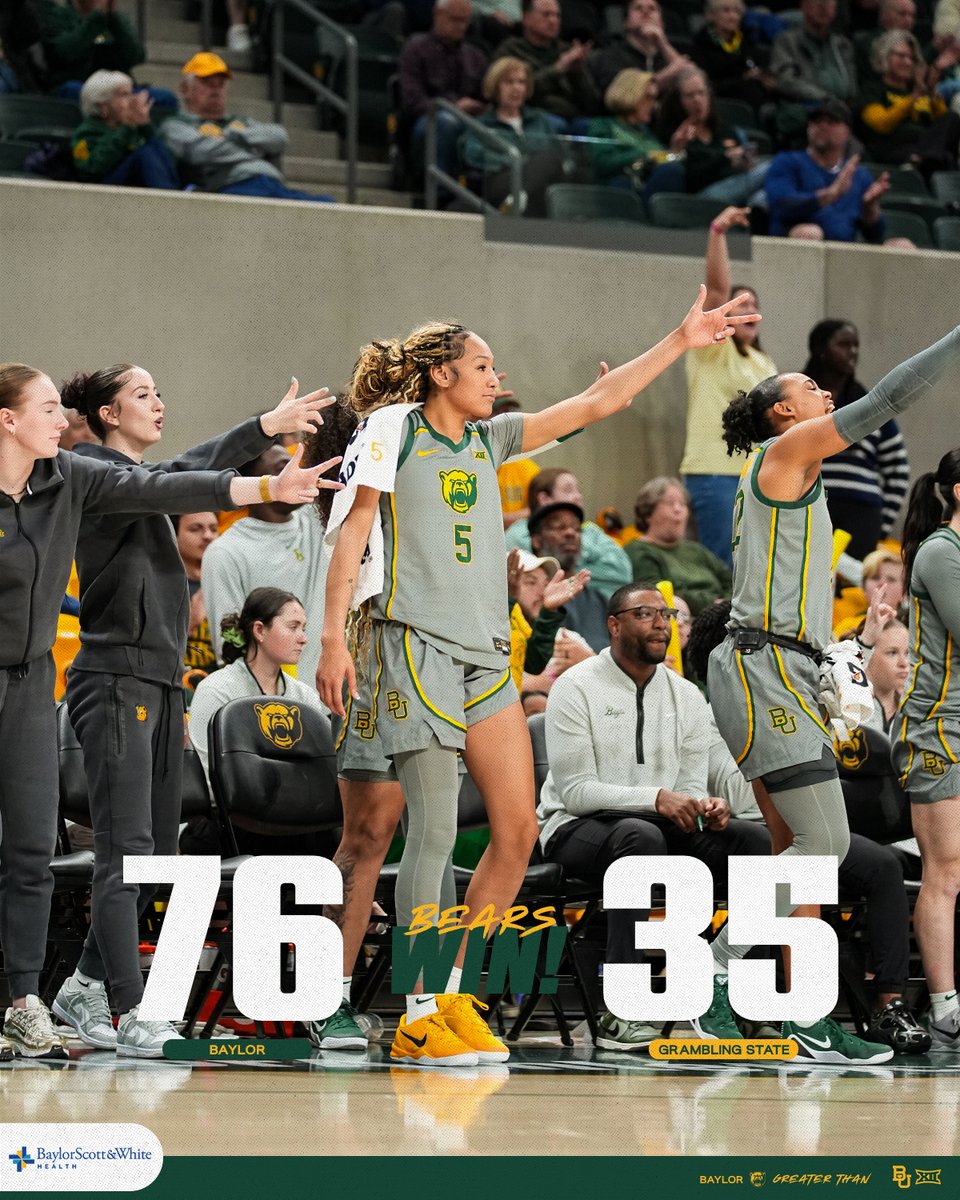 Dub at the crib 👐 

#SicEm | #GreaterThan <a href="/bswhealth/">Baylor Scott & White Health</a>