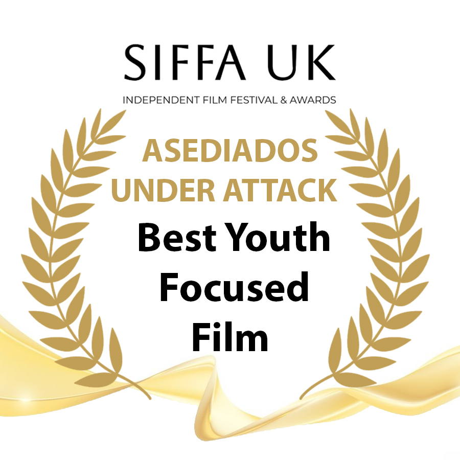 Our Ventana Sur premiere title, ASEDIADOS – UNDER ATTACK has just won The Independent International Film Festival Award (SIFFA) Best Youth Focused Film Award in London. Congratulations to the filmmakers, wishing them continued success!

#houseoffilm  #ventanasur #SIFFA