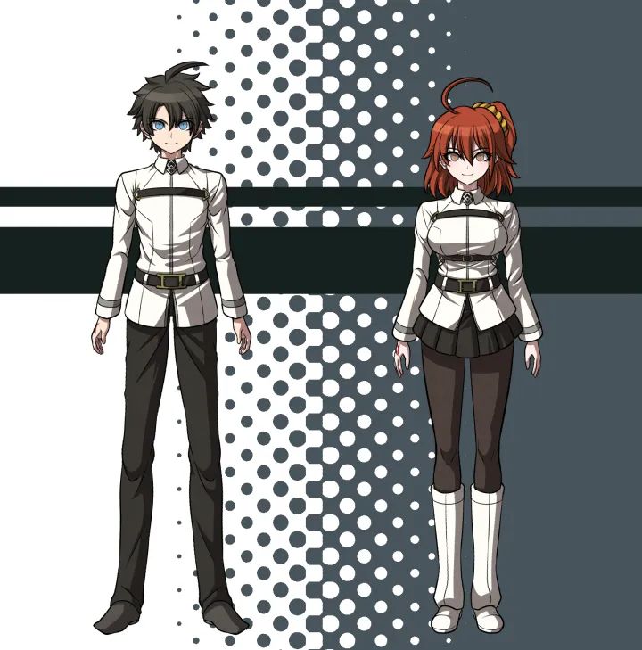 Astramshinra's tweet image. Fate Grand Order characters with
danganronpa designs

#FGO