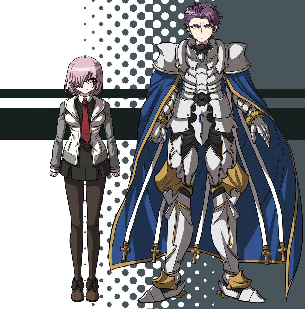 Astramshinra's tweet image. Fate Grand Order characters with
danganronpa designs

#FGO