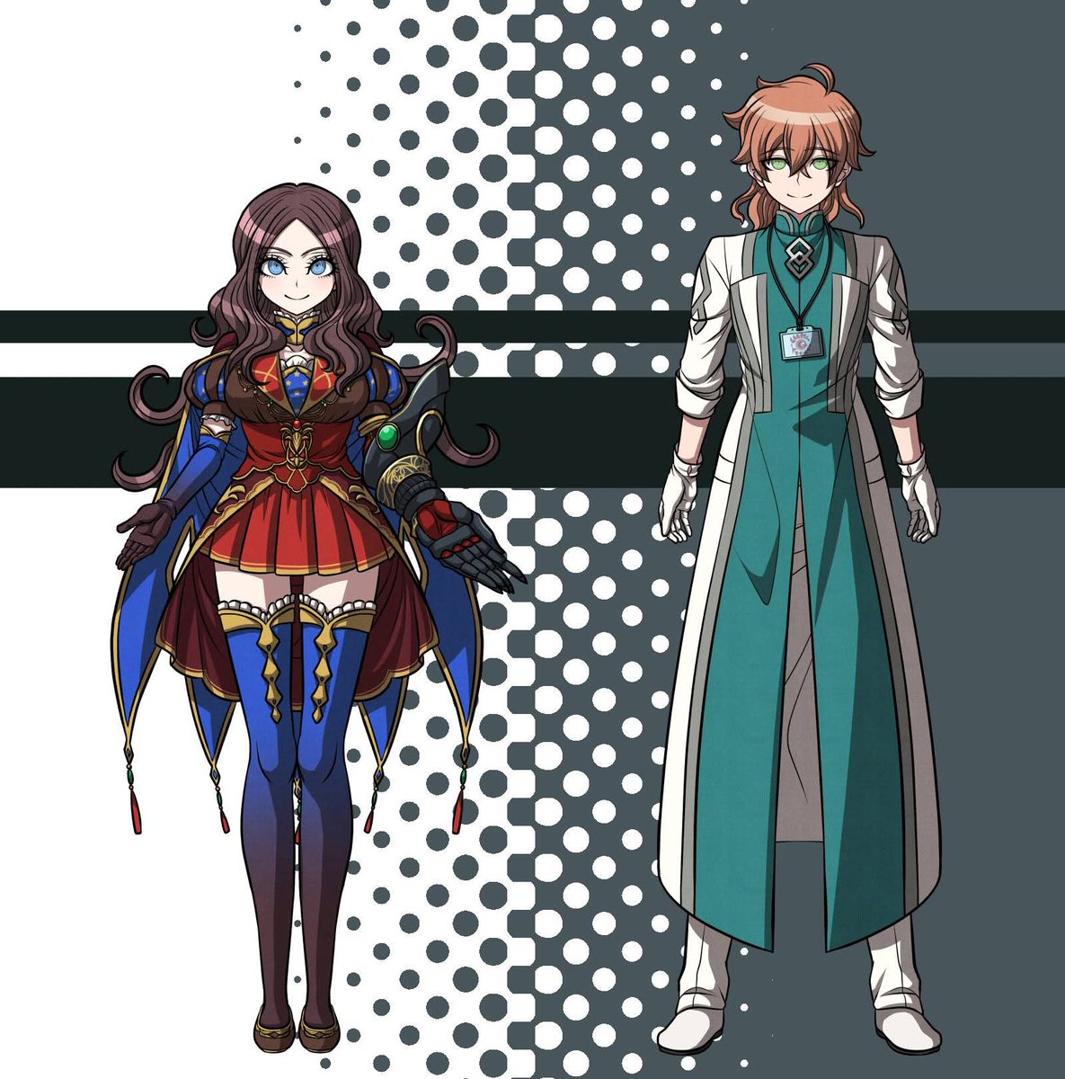 Astramshinra's tweet image. Fate Grand Order characters with
danganronpa designs

#FGO