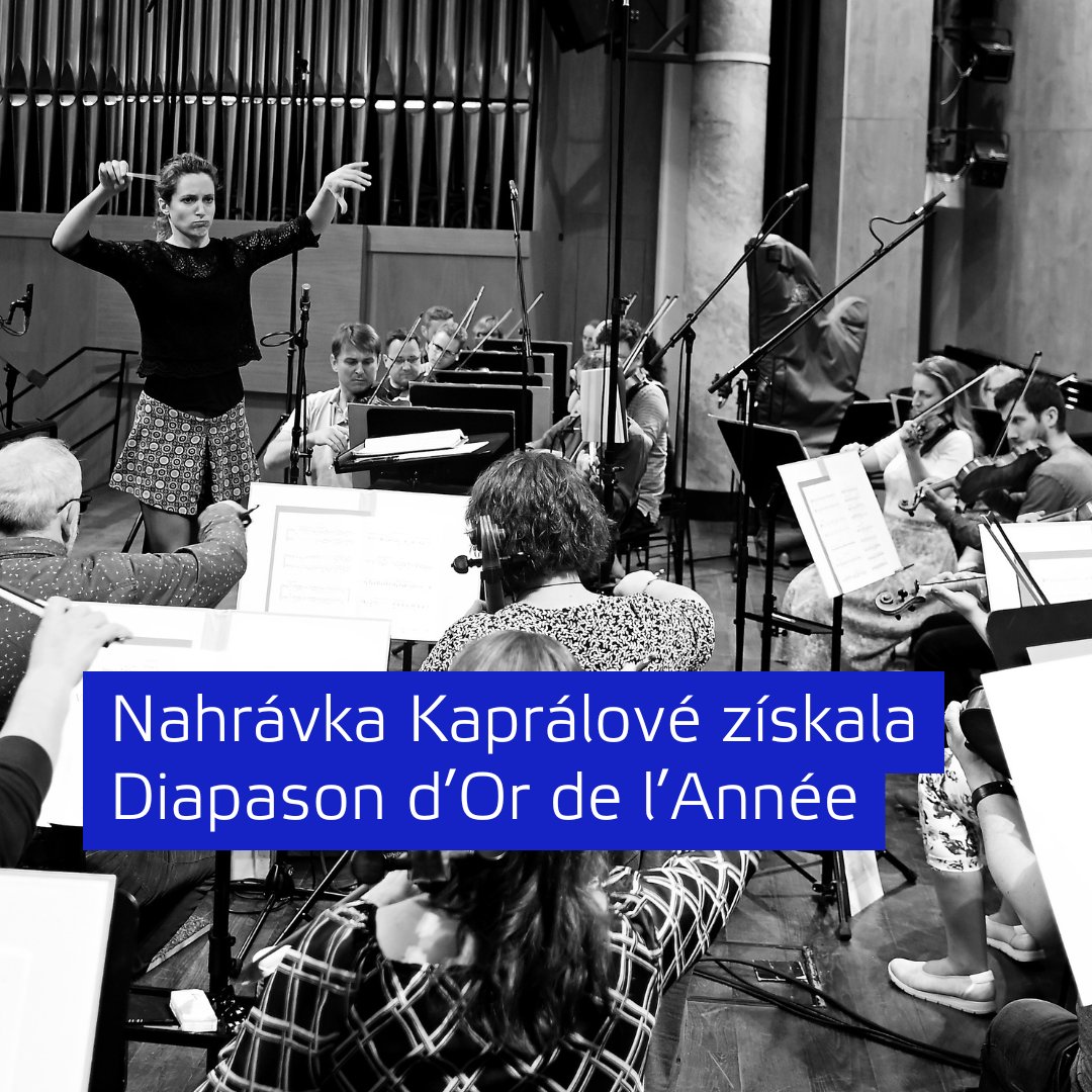 This double album, financially assisted by The Kapralova Society, has been just awarded the Diapason d'or de l'année 2025