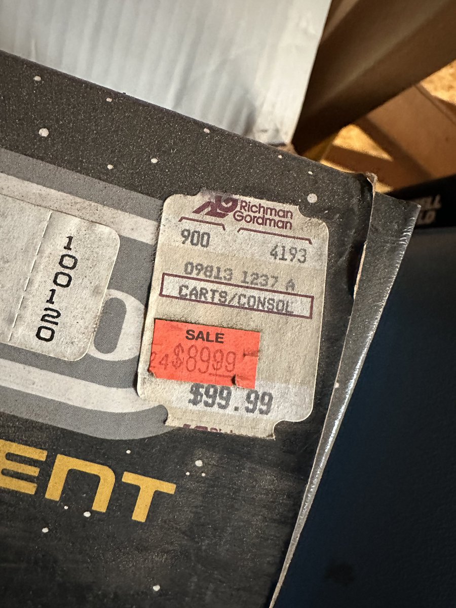 Going through the garage. It works.