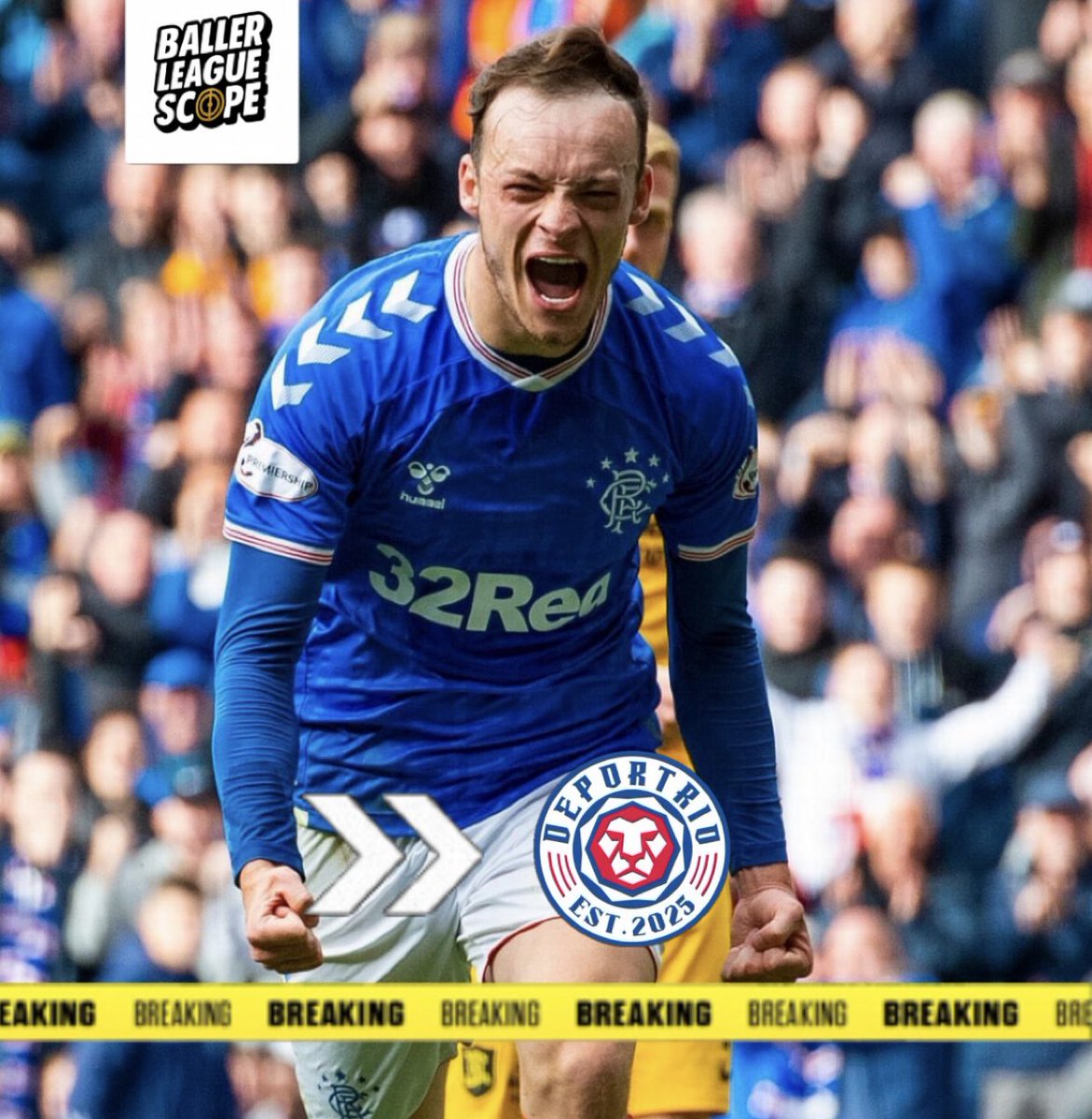 🚨 Brandon Barker to Deportrio 🚨
Deportrio have completed the signing of Brandon Barker from Rukkas. The former Man City and Rangers winger now links up with Micah Richards and Daniel Sturridge as they look to turn their season around. 🔥⚽️

#BallerLeague #BallerLeagueScope