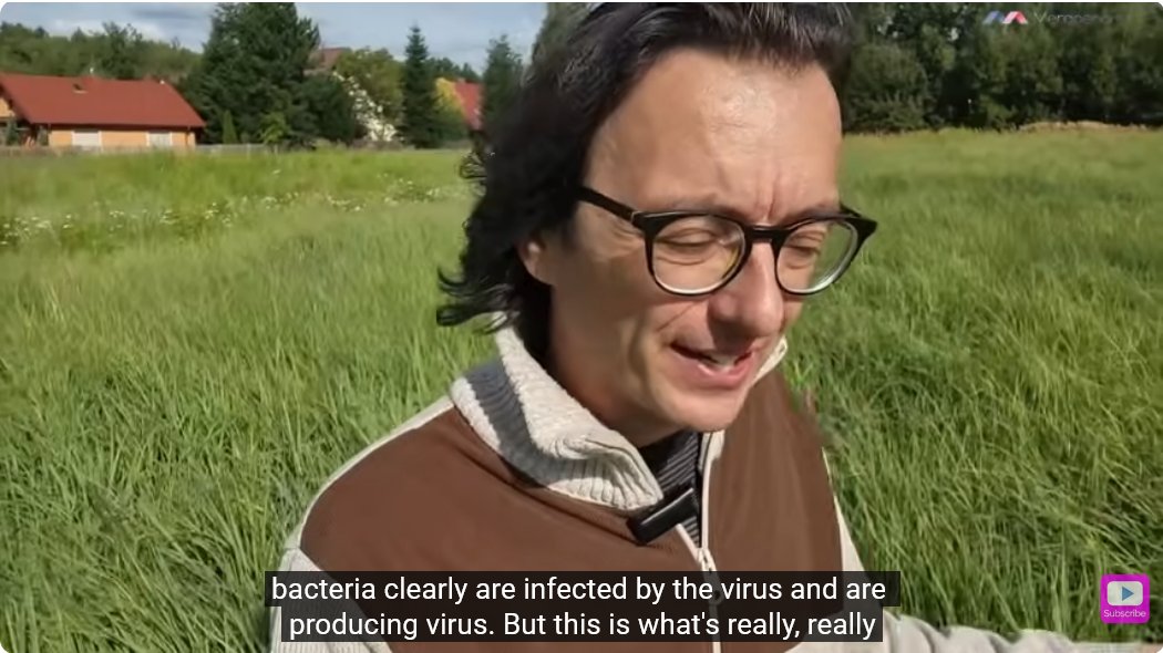 SARS-CoV-2 infecting and replicating in gut bacteria

Extraordinary study shows different gut bacteria strains produced different SARS-CoV-2 variants 

SARS-CoV-2 may persist in the gut bacteria of those infected

youtube.com/watch?v=QmDY6K…

<a href="/SabinehazanMD/">sabine hazan md</a> <a href="/SolidEvidence/">Marc Johnson</a>