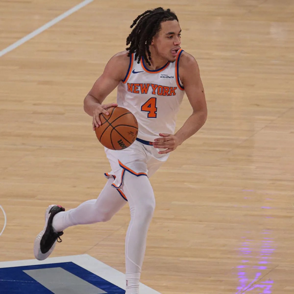 SleeperSuns's tweet image. Mock trade 

Suns send: 

• Nick Richards 

Knicks send:

• Pacome Dadiet 
• 2027 2nd round pick