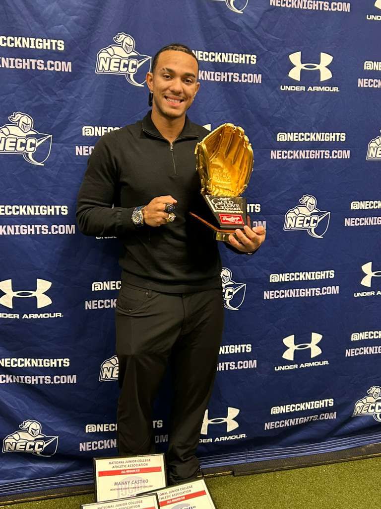 Good to be back for the ring ceremony. It was an honor to receive my championship ring, Gold Glove, and other awards. Reconnecting with former teammates and coaches was a great time. I’ll always be proud and grateful for my two years at <a href="/NEKnightsBase/">Northern Essex CC Baseball</a>.