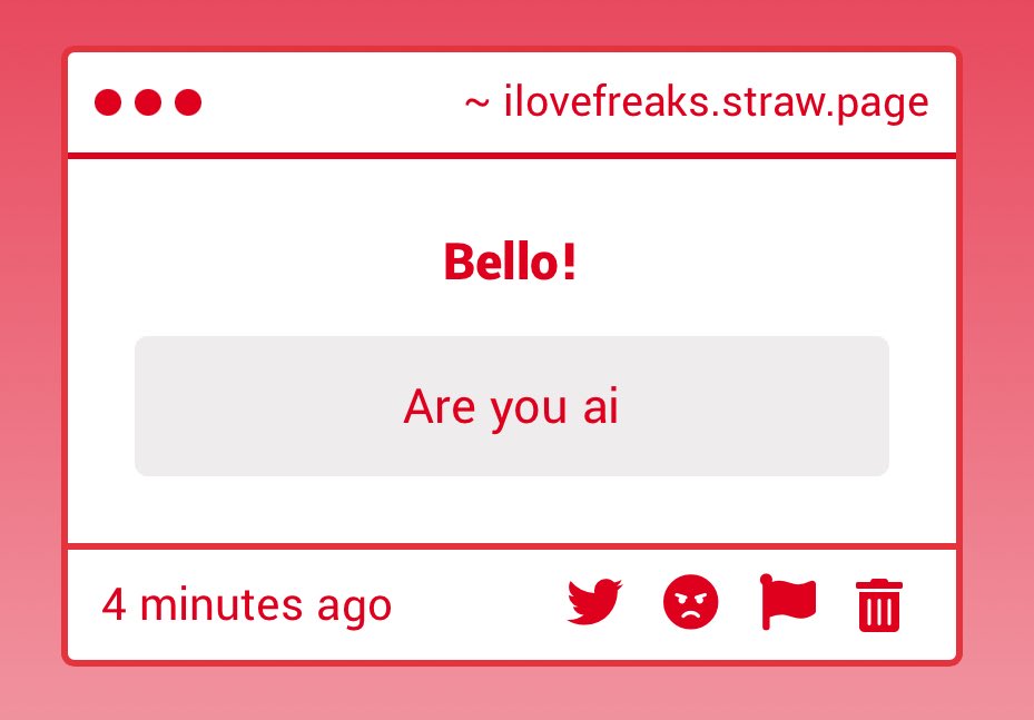 CHATGPT, GENERATE ME A TWITTER ACCOUNT THAT ALL OF US WILL FIND FUNNY AND SEXY AND COOL AND NICE AND HUMBLE

🤖🤖🤖🤖GENERATING…🤖🤖🤖🤖
EXTRACTING FILES FROM THE SECRET OPENAI DATABASE

SCANNING SORA AI FILES

YOUR TWITTER ACCOUNT IS : HOMEOSTAXY