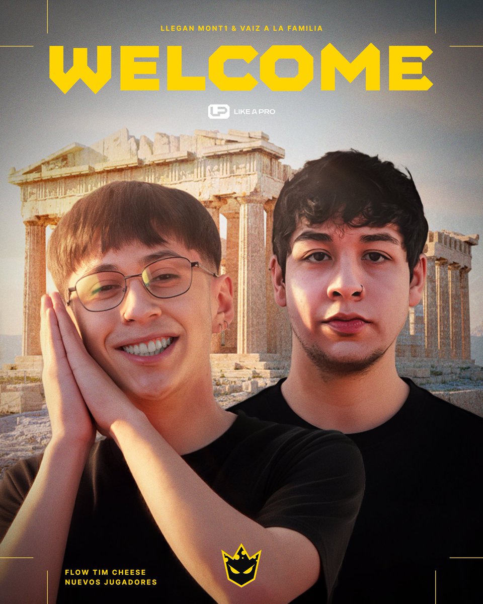 FlowTimCheese's tweet image. Lo prometido es deuda. Le damos la bienvenida a @montivlr y @vaizssj quienes nos aportarán la dualidad perfecta entre un joven talento y un jugador con gran experiencia e historia.

Nos acompañarán en @ElOlimpoCl junto a @leadssjj @mrtnssj1 @Nax1too 

¡Mañana tenemos partido! 🫶