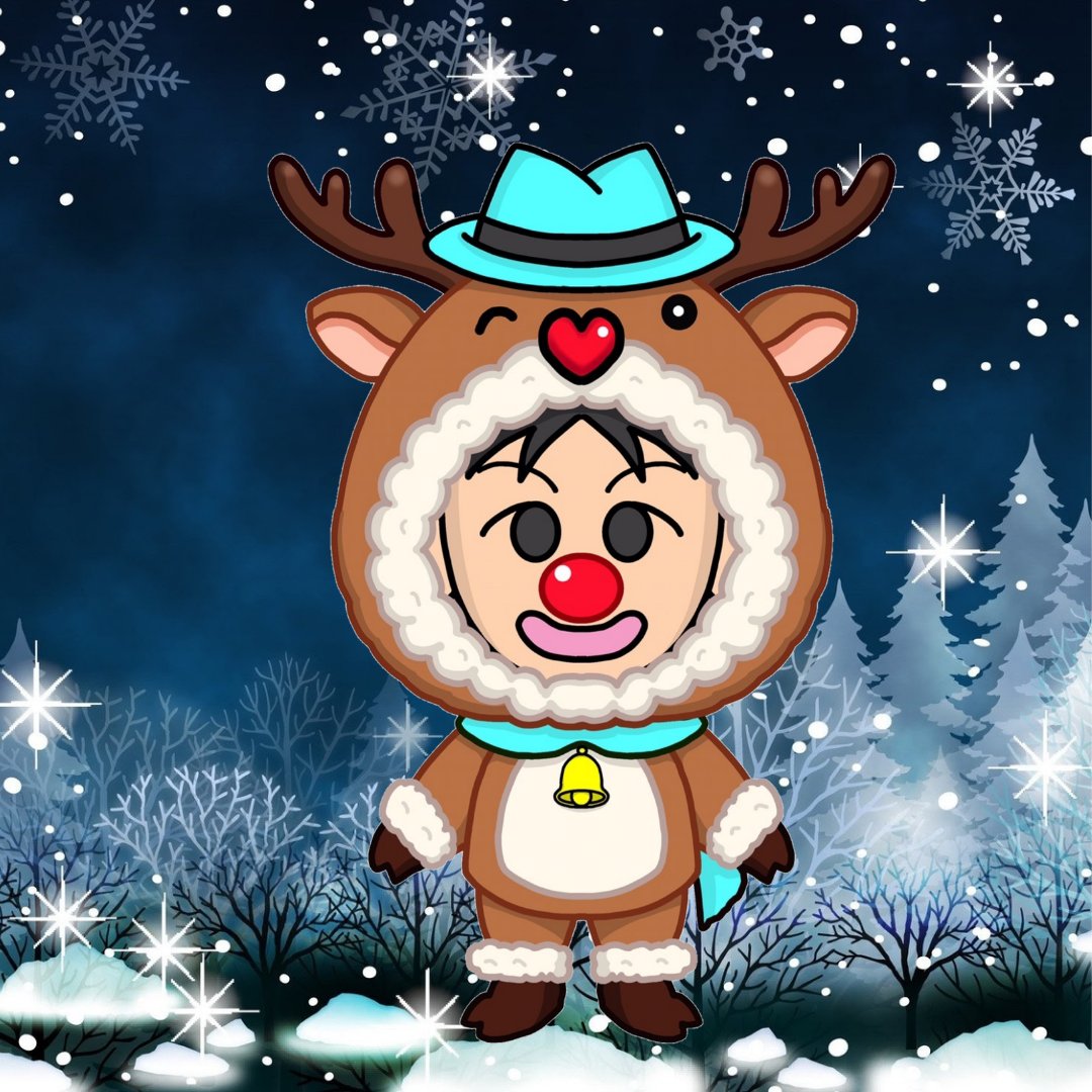 おはよう☀️12月に入ったね❄ 街はX'masのイルミネーション✨🎄✨ 僕