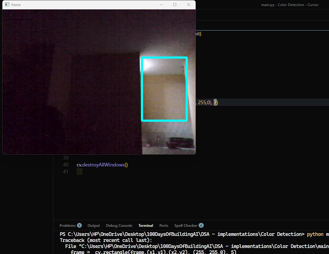 temivalentine_'s tweet image. I built a real-time yellow detector with OpenCV. 

That also works in the dark.  

Boxes on the wall behind me.  

Low light? Still sees.  

Tomorrow I will post a Daylight demo 

Full video + results  
This is Day 64 of #100DaysOfBuildingAI

#buildinpublic #OpenCV #TracelyAI