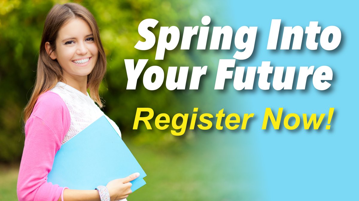 surrycc's tweet image. 🌼 Spring into your future at SCC! 🌼

Students are now able to register for spring courses. Current students should make sure to contact their faculty advisor. The deadline to register for courses is Jan. 5, 2026. 

More info: surry.edu/news/spring-20…