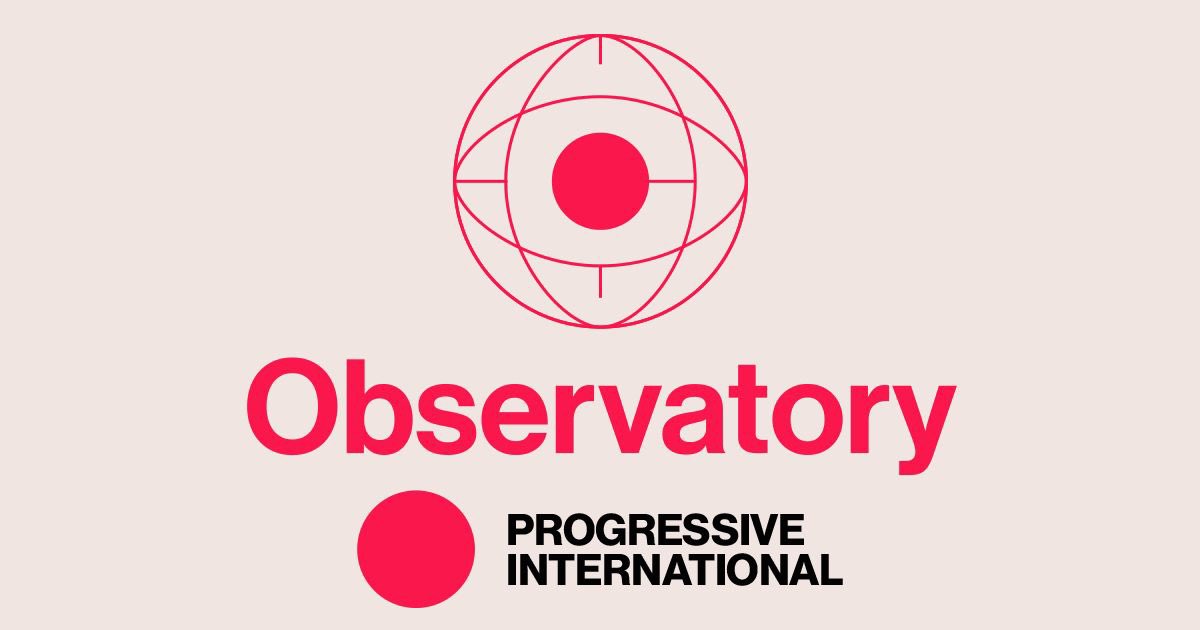 ProgIntl's tweet image. Tegucigalpa 🇭🇳 — STATEMENT FROM THE OBSERVATORY OF THE @ProgIntl:

16.00hrs – Sunday, 30 November 2025

“We join the call of electoral observers from across the world in urging patience as the National Electoral Council (CNE) prepares to initiate the vote count and publish the…