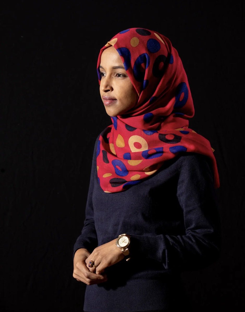 MAGAVoice's tweet image. BREAKING 🚨 President Trump just exposed Ilhan Omar on Air Force One for marrying her brother 🔥 

REVOKE HER CITIZENSHIP AND DEPORT HER

GET HER OUT OF MY COUNTRY