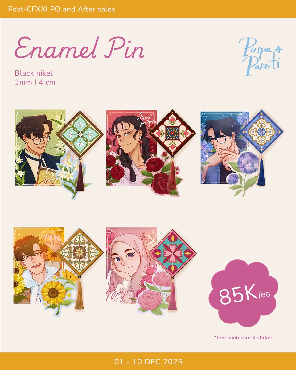 💛+🔁appreciated!]
POST CF PO &amp; After sales + giveaway open! 🌼

◇ PO &amp; After sales: bit.ly/IsminitaPostCF… (link in bio)

◇ Join GA: Like + Share + comment which items/merch you want (2 items with max 130K worth) and tag 1 friend.

GA winner will be 1 from IG &amp; 1 from X.