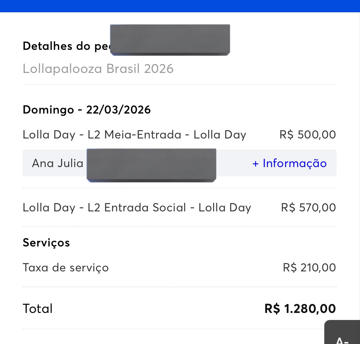 iS2yoonmin's tweet photo. vendo venda dois ingressos lollapalooza domingo 22/03 - meia entrada estudante e meia social 

-tenho feedbacks no meu fixado, inclusive de venda de ingressos!

pelo preço que paguei - R$1,280 os dois https://t.co/JmxvubaiMj