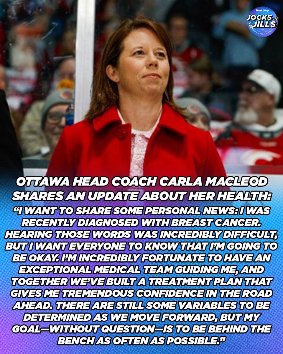 The whole hockey world is behind Coach Carla ❤️💪 <a href="/PWHL_Ottawa/">Ottawa Charge</a>