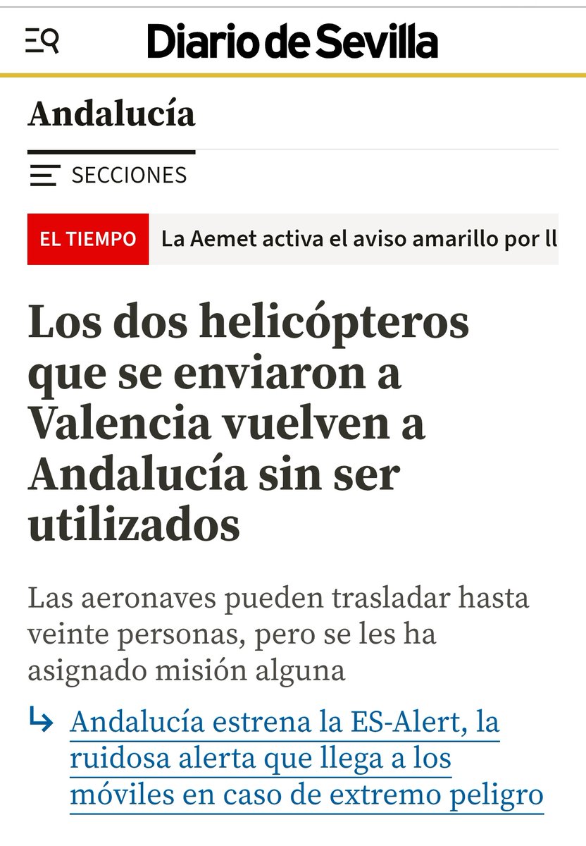 JulioCorts16's tweet photo. Menuda embustera Salomé. Dice que se necesitaban helicópteros del estado y Pedro Sánchez se los enviaba con cuentagotas 
Falso. Los Superpumas de Andalucía se volvieron a su base porque el CECOPI de Salomé  no les daban trabajo.
Así lleva toda la entrevista
#SalvadosSaloméPradas https://t.co/qqE4F3GHZE