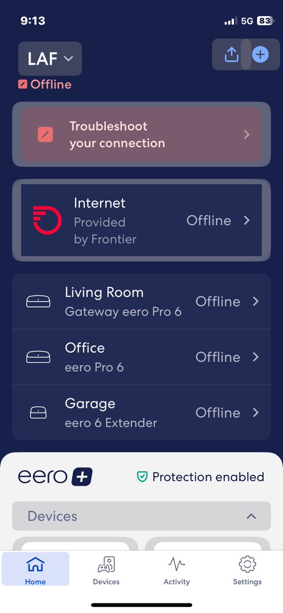 lafintheglen's tweet image. They promised me my issue was “expedited” but they are letting me sit here with no security system, phone, tv &amp;amp; internet until an appt TUESDAY, 6 days after they erred!! And I thought Spectrum had lousy service, they look like angels now😉#FCC #FrontierReviews