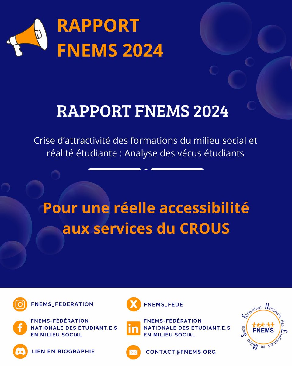 fnems_fede's tweet photo. 🚨 [RAPPORT D'ENQUÊTE 2024]
La FNEMS présente des résultats CHOC ! 🚨 https://t.co/dITFIY1gwL