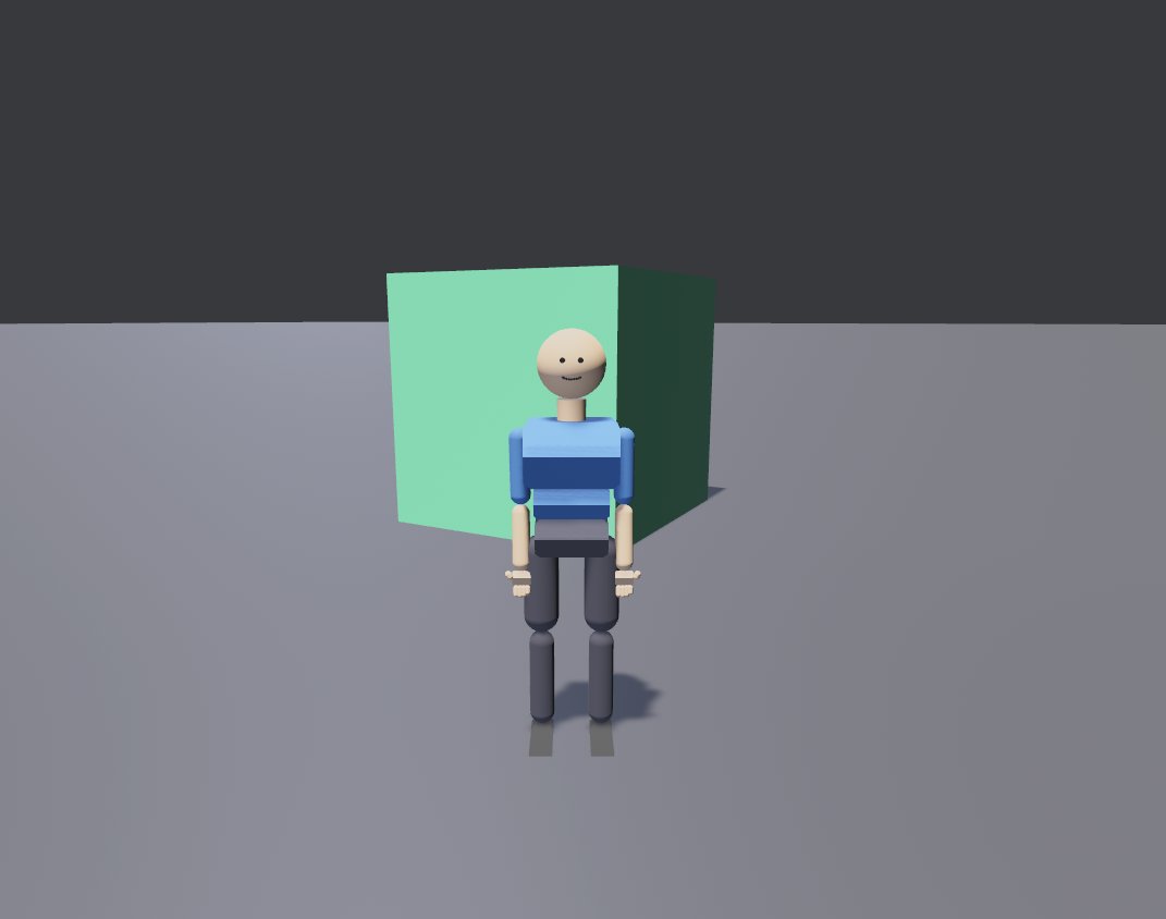 Simbuilder's tweet image. #EustressEngine now has spawnable Avatars!