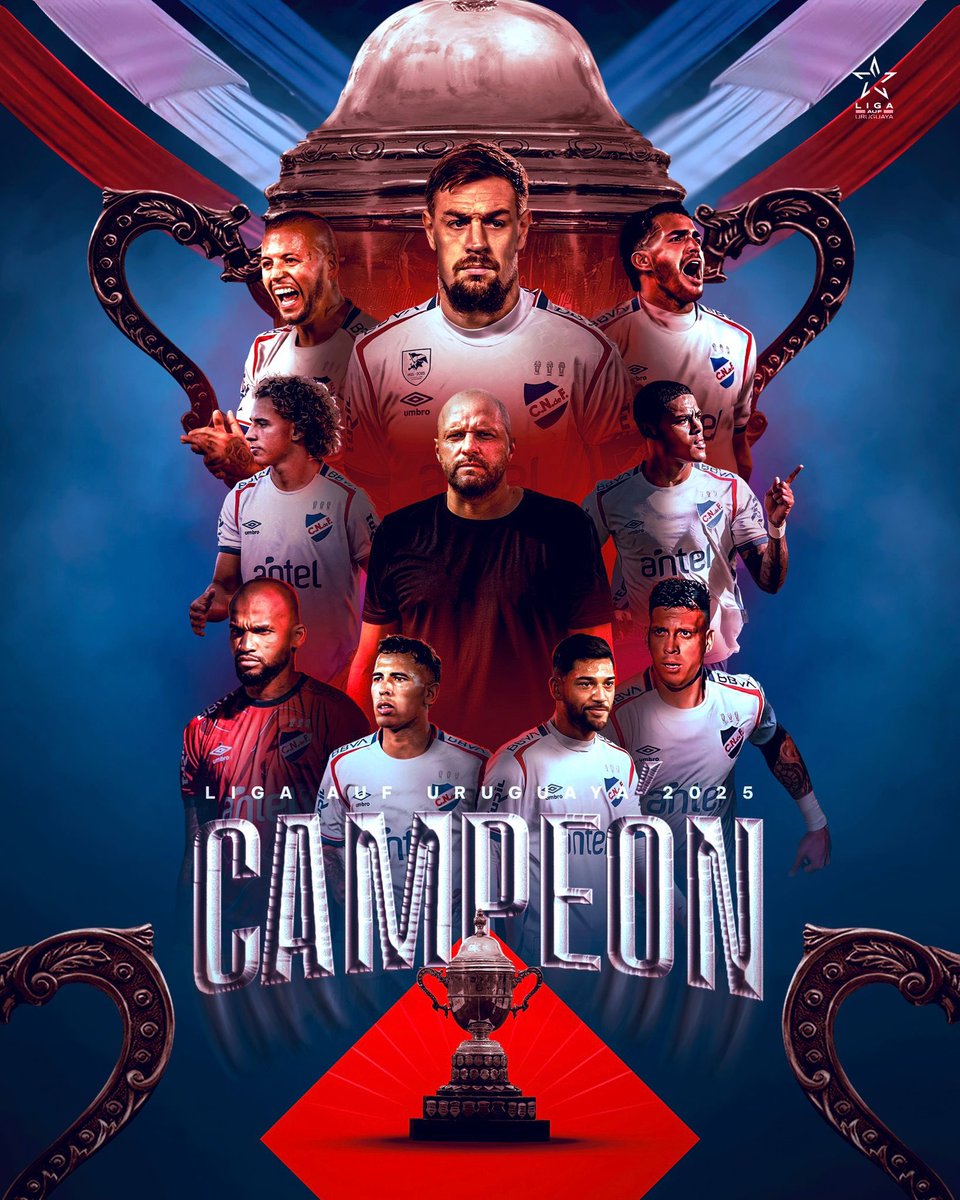 🏆 ¡𝐂𝐀𝐌𝐏𝐄𝐎́𝐍ⵑ 🔵⚪️🔴

<a href="/Nacional/">Nacional</a> obtuvo la 𝐋𝐢𝐠𝐚 𝐀𝐔𝐅 𝐔𝐫𝐮𝐠𝐮𝐚𝐲𝐚 𝟐𝟎𝟐𝟓. ¡Felicitaciones! 

#FábricaDeTalentos🌎