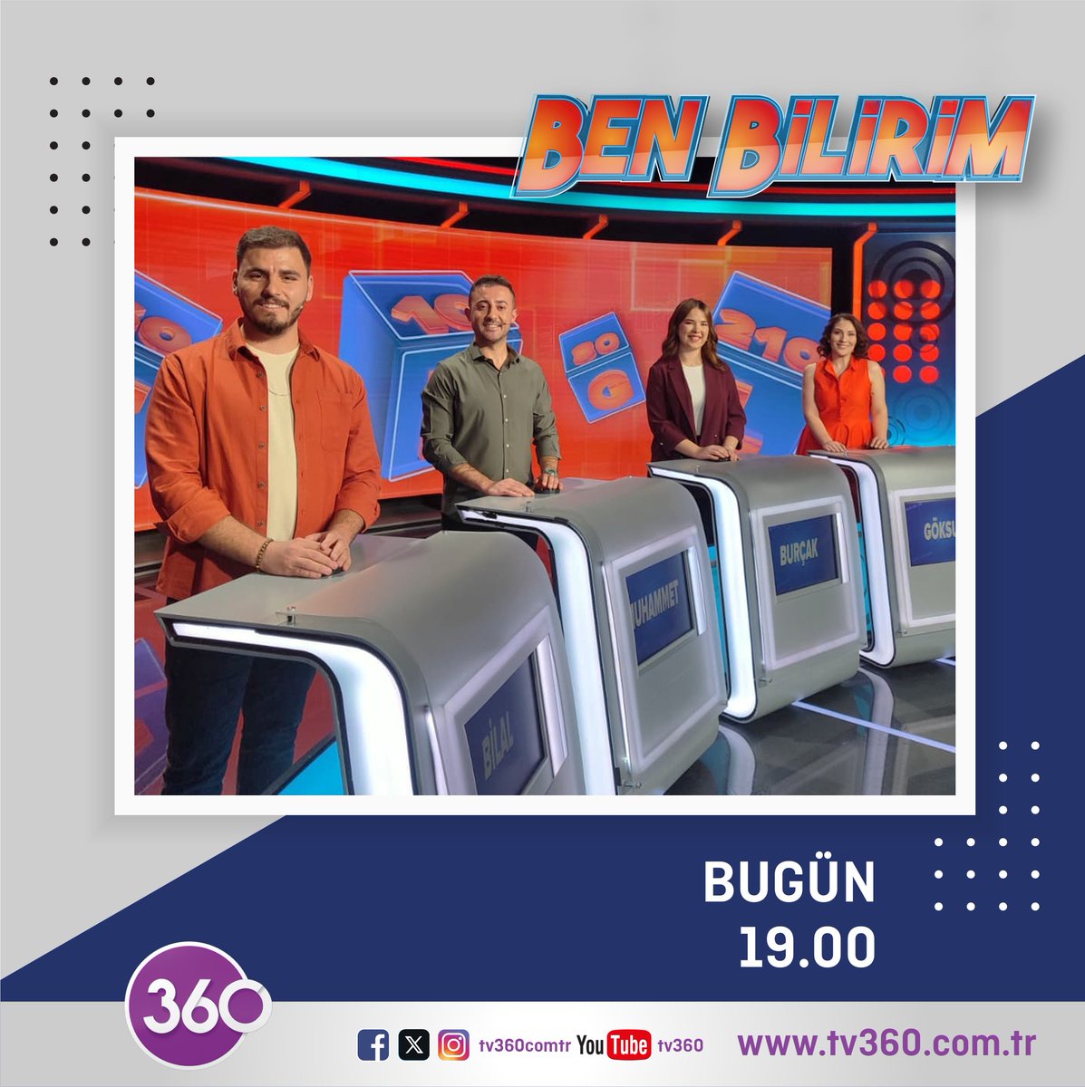 tv360comtr's tweet image. &quot;Ben Bilirim&quot; diyorsanız, ekran başına! 🎉

Eğlence ve bilgi dolu bir serüvene hazır olun! 👩‍👩‍👦Hafta içi her akşam 19.00&apos;da Alper Ateş ile bilgi dolu, eğlenceye doyacağınız anlar sizleri bekliyor. Kaçırmayın!📺

#Yarışma #Program #AlperAteş #BenBilirim #tv360