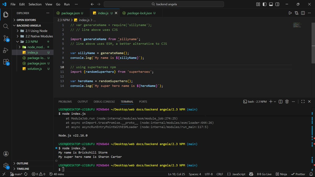 thankgod_049's tweet image. #30daysofcodingchallenge Day 2, dived into npm and built a  qr_code generator