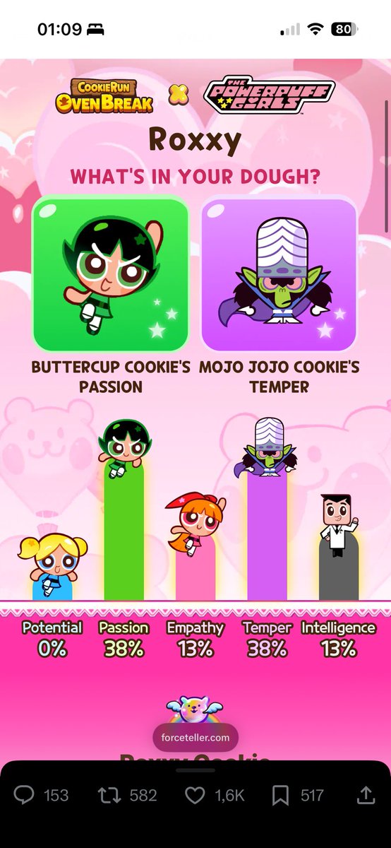 esselinx's tweet image. She is my favorite 🥹

#CookieRunDoughTest #PowerpuffGirls_inCookieRun