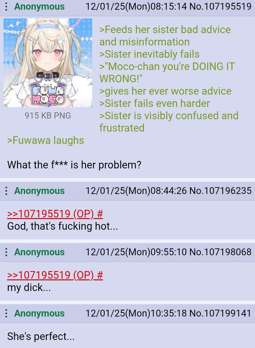 vt_takes3's tweet image. the malicious sister