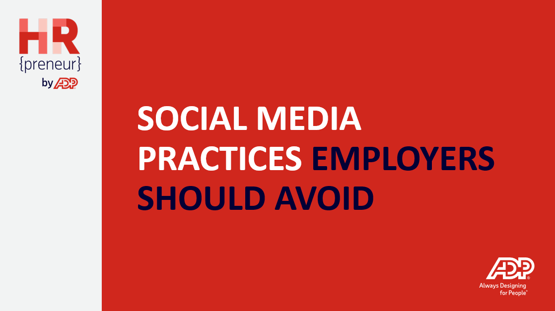With the popularity of social media comes a variety of potential compliance pitfalls. Don’t let these issues catch you off guard! 🚫

Stay informed and protect your business by tuning in! 🎧 

#SmallBusiness #HRpreneur #ADPclient infl.tv/pB06