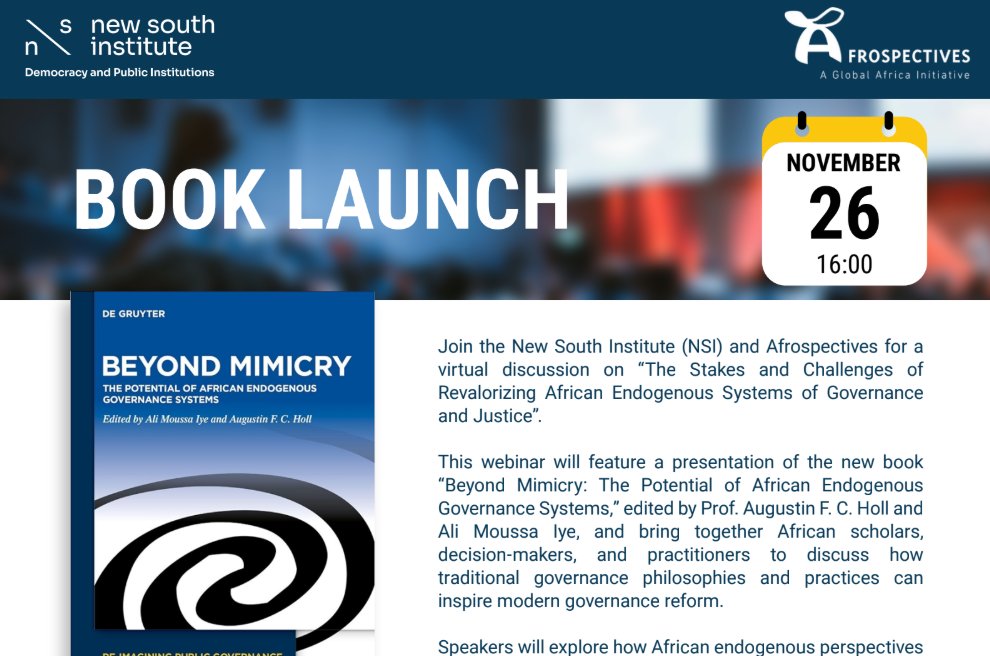 radixmanagement's tweet image. Days back, Prof. Benon C. Basheka joined scholars and practitioners at the launch of “Beyond Mimicry,” discussing the power and relevance of African endogenous systems of governance.

radixmanagementconsulting.com/#/blog