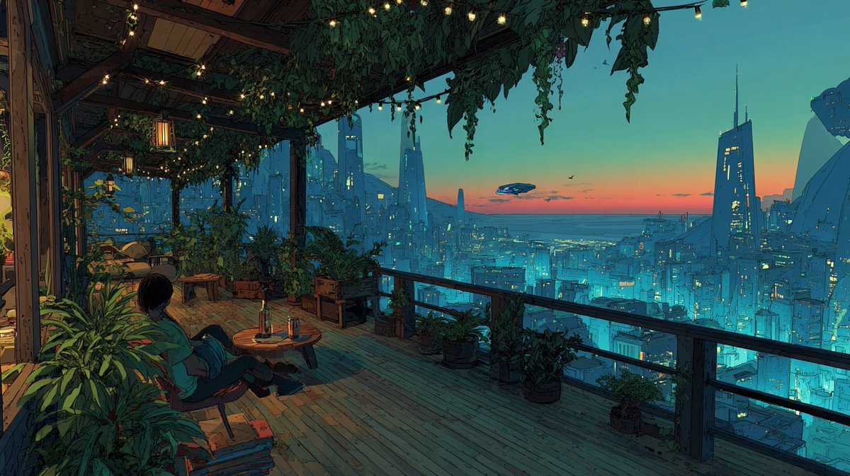 CryptoVonDoom's tweet photo. If I had to live in a dystopian cyberscape... 

This would be my ideal aesthetic. https://t.co/AceUaXJhtX