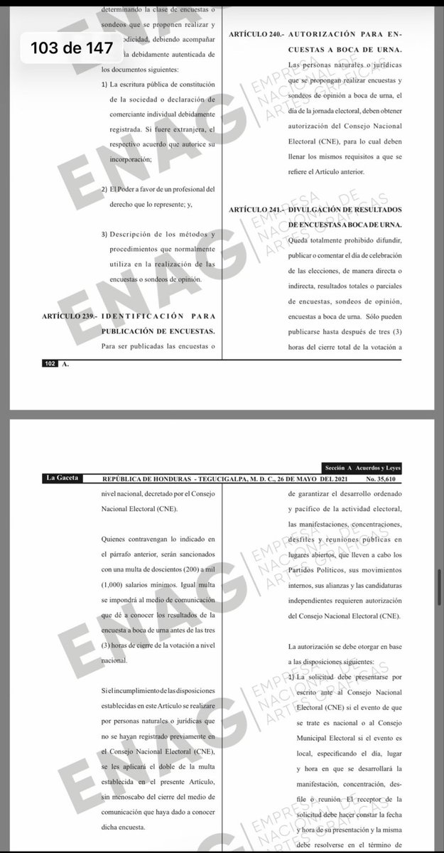 MaribelE59's tweet photo. NO había visto tal ansia de PODER y DEPRECIO por la  ley como las declaraciones de la candidata de LIBRE @RixiPresidenta @manuelzr @XiomaraCastroZ 

NI siquiera han terminado las votaciones y ya quieren traer intranquilidad en la nación. @OEA_oficial @UEenHonduras 

La ley es clara y no de transgredirse.