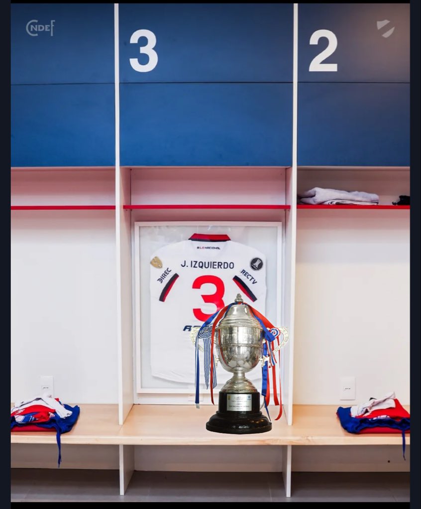 La copa donde tiene que estar